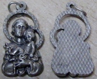 SAN ANTONIO PADUA MEDALLA REL